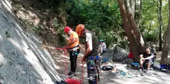 Bursa haberi... Türkiye'nin dağcıları İnegöl Belediyespor'da yetişiyor