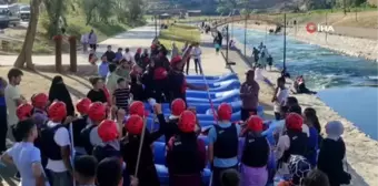 Bozok yaylasında rafting heyecanı