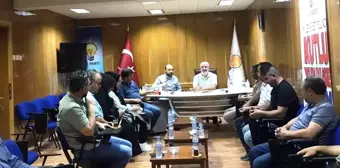 Kütahya haberi: Hisarcık AK Parti İlçe Başkanlığında koordinasyon toplantısı