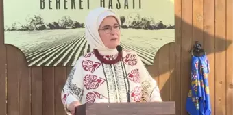 Emine Erdoğan, 'Bereket Hasadı Programı'na katıldı (1)