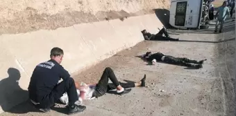 Erzurum'da feci kaza sonrası can pazarı: 1 ölü, 8 yaralı