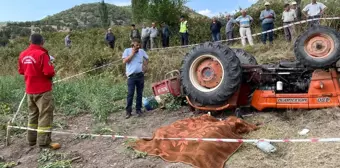 Son dakika haber | Traktör kazasında amca yeğen hayatını kaybetti