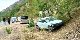 Son dakika haberi: Tunceli'de araç yoldan çıktı: 3 yaralı