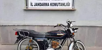 Çalınan motosikleti jandarma buldu