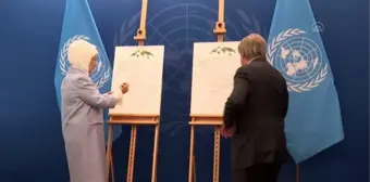 Guterres ve Emine Erdoğan, 'Sıfır Atık Projesi' için iyi niyet beyanı imzaladı