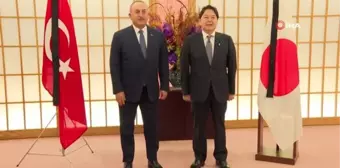 Bakan Çavuşoğlu, Japon mevkidaşı Yoshimasa ile bir araya geldi