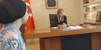 Eğitimlerini yarıda bırakan kız öğrenciler Kaymakam'ın çabasıyla yeniden okula başladı