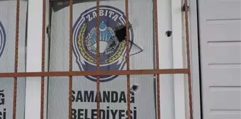 Samandağ Belediye'sine silahlı saldırı düzenlendi