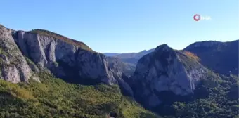 Kastamonu gündem: Küre Dağları'nda sonbahar manzarası: Renk cümbüşü ile hayran bırakıyor