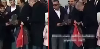 Küçük çocuktan Cumhurbaşkanına Erdoğan'a masum teklif! 2 kelimeyle reddetti