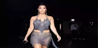 Kourtney Kardashian... TRANSPARAN ŞIKLIĞI!..