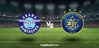 Adana Demirspor - Maccabi Tel Aviv maçı ne zaman? Adana Demirspor - Maccabi Tel Aviv maçı hangi kanalda, saat kaçta?