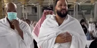 DJ Khaled, ünlü boksör Mike Tyson ile gittiği Kabe'de gözyaşlarını tutamadı