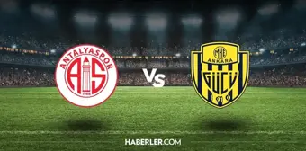 Antalyaspor - Ankaragücü maçı canlı izle! 23 Aralık Süper Lig Antalyaspor - Ankaragücü maçı canlı izleme linki var mı? Maç saat kaçta, hangi kanalda?