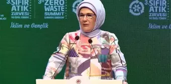 Emine Erdoğan müjdeyi verdi! Türkiye 'sıfır atık' merkezi olacak