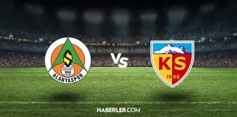 Alanyaspor - Kayserispor maçı ne zaman saat kaçta? Alanyaspor - Kayserispor maçı CANLI şifresiz izleme linki var mı?