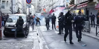 Fransa PKK'yı görmezden gelmeye devam ediyor! Terör örgütü yandaşları Paris'te Türkiye aleyhinde sloganlar attı