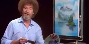 Milyonlarca mutlu ağacın ilham perisi Bob Ross'un resimlerindeki sır görenleri şaşırttı