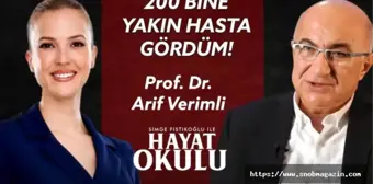 Prof. Dr. Arif Verimli: Öğrencilik Hayatımda Kaldığım Tek Ders Psikiyatri