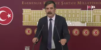 Erkan Baş, TBMM'de; 36 Gündür Grevdeki Kartonsan İşçilerinin Grev Gözcüsü Önlüğünü Giydi, İşçilerle Birlikte Onların Açıklamalarını Okudu: 'Hakkımızı...