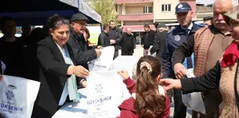 Aydın Büyükşehir Belediye Başkanı Çerçioğlu, Yenipazar'da Yerel Fide Dağıttı