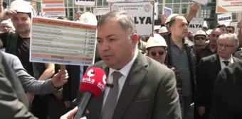 Kamu Mühendisleri Eylem Yaptı.