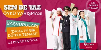 Kidzania İstanbul Öykü Yarışması 'Daha İyi Bir Dünyaya' Davet Ediyor