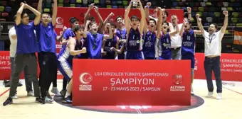 A.Efes U14 Erkek Basketbol Takımı Türkiye Şampiyonu