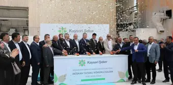 Kayseri Şeker'den Dev Enerji Yatırımı