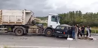 Isparta'da tır ile otomobil çarpıştı: 1 ölü