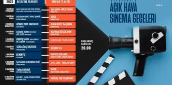 Safranbolu'da Açık Hava Sinema Geceleri Başlıyor