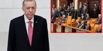 Aile üyeleri Cumhurbaşkanı Erdoğan'ın yeminini locadan izledi! Karede 2 eksik vardı