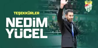 Frutti Extra Bursaspor, Genel Menajer Nedim Yücel'le Yollarını Ayırdı