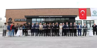 Karatay Çimenlik Kapalı Spor Salonu hizmete açıldı