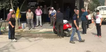 İznik'te motosikletin içine yılan girdi, kebap ustası çıkardı