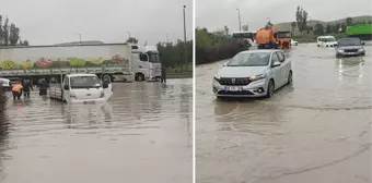 Sağanak etkisini yitirmiyor! Ankara'da yollar bir kez daha göle döndü