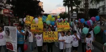 SMA Tip-1 hastası bebek için yürüyüş düzenlendi