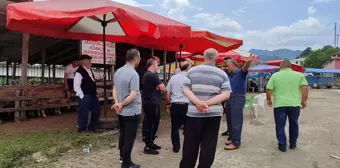 Samsun'da Kurban Pazarında Hareketlilik Devam Ediyor