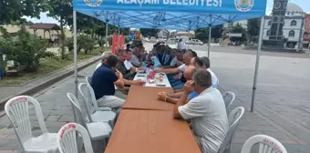 Belediye Başkanı Osman Topaloğlu Kurban Bayramı Ziyaretleri Gerçekleştirdi