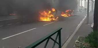 Fransa'da protestolar nedeniyle 4 kentte sokağa çıkma yasağı