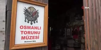 Tarım aletlerinden oluşan 'Osmanlı Torunu Köy Müzesi' ile tarihe yolculuk