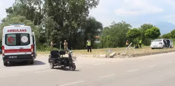 Amasya'da trafik kazası: 5 kişi yaralandı