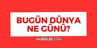 Bugün dünya ne günü? 9 Temmuz Cumartesi dünya ne günü? Bugün hangi özel gün? Tarihte bugün ne oldu?