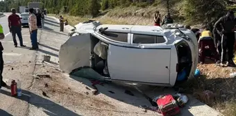 Konya'da Otomobil Devrildi: 1 Ölü, 3 Yaralı