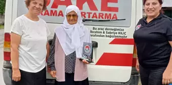 85 Yaşındaki Hidayet Demirağ'ın Bağışladığı Minibüs Arama Kurtarma Aracına Dönüştürüldü