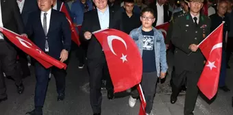 İç Anadolu'da 6 ilde, 15 Temmuz Demokrasi ve Milli Birlik Günü dolayısıyla yürüyüş düzenlendi