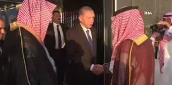 Cumhurbaşkanı Erdoğan Suudi Arabistan'da