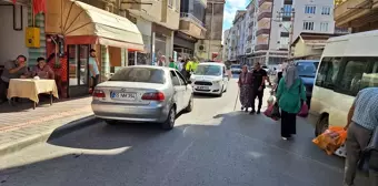 Samsun'da Otomobilin Çarptığı Yaya Hastaneye Kaldırıldı