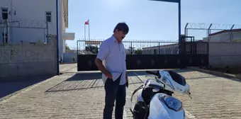 Gaziantep'te çalınan motosiklet Halfeti'de bulundu