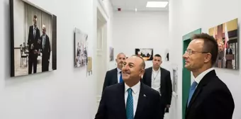 Mevlüt Çavuşoğlu'na Macaristan tarafından Yıldızlı Liyakat Nişanı takdim edildi